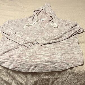 Market and Spruce Cozy Heathered Hoodie